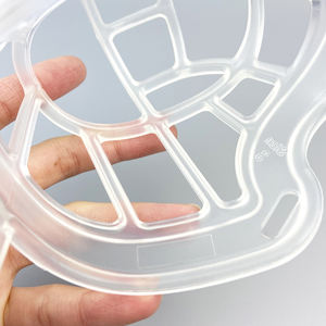 Ajustable TPE suave mascota sonrisa perro cesta bozal transpirable boca máscara con función de ruptura para perros - Product Image 4