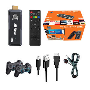 El Mejor Regalo Más Vendido Consola de Videojuegos M8 Pro con Controlador Dual Inalámbrico 2.4G Stick de TV para Videojuegos Retro Sistema Dual - Product Image 1