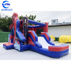 Nhà <span class=keywords><strong>Bouncer</strong></span> Bơm Hơi Người Nhện Chất Lượng Cao Phổ Biến Lâu Đài Nhảy Cho Trẻ Em Và Người Lớn - Product Image 4