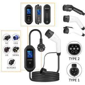 <span class=keywords><strong>Chargeur</strong></span> portable EV de véhicule électrique GBT de type 2 avec écran numérique contrôlable - Product Image 2
