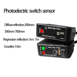 Capteur d'induction à interrupteur photoélectrique refle diffus BEN300-DFR/BEN300-DDT sortie de relais capteur photoélectrique - Product Image 2
