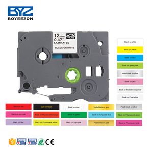 <span class=keywords><strong>Ruban</strong></span> d'imprimante compatible 12 mm TZc231 TZc 231 TZe231 TZe 231 Cassette d'étiquettes <span class=keywords><strong>pour</strong></span> imprimante d'étiquettes <span class=keywords><strong>Brother</strong></span> - Product Image 2