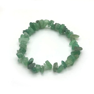 Bracelet en pierres naturelles, aventurine verte, pierre rouge, pierre bleue veinée, pour femme, bijoux tendance, cadeau, origine Yiwu - Product Image 4