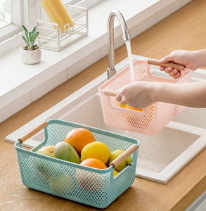 <span class=keywords><strong>Panier</strong></span> <span class=keywords><strong>de</strong></span> rangement multifonctionnel creux empilable au design minimaliste pour salle <span class=keywords><strong>de</strong></span> bain, bureau, cuisine, <span class=keywords><strong>fruits</strong></span> <span class=keywords><strong>et</strong></span> <span class=keywords><strong>légumes</strong></span> - Product Image 3