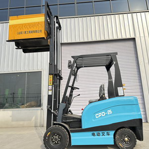 Carretilla elevadora eléctrica de nueva condición, carretilla elevadora pequeña todo terreno con asiento de cuatro ruedas en 2 toneladas, 2,5 toneladas, versiones de 3 toneladas - Product Image 1