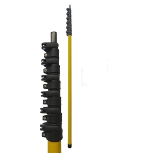 Fabricant direct usine de tubes en fibre de carbone 3K sur mesure de 10 à 70 pieds, mât télescopique en fibre de carbone haute performance de 10 m - Product Image 1