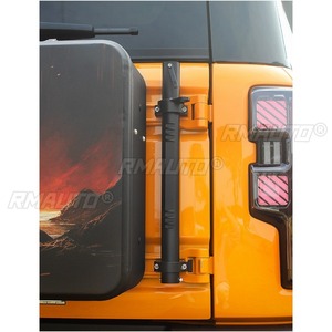 อุปกรณ์ตกแต่งภายนอกสำหรับ BJ40 ชุดตกแต่งฝาท้าย แผ่นป้ายทะเบียนท้ายรถ ขายึดแผงฝาท้าย ชิ้นส่วนดัดแปลง - Product Image 4