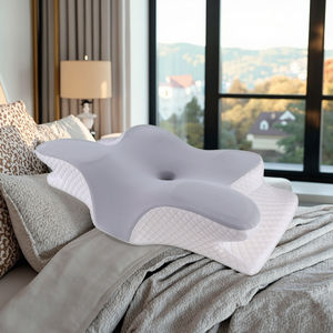 Oreiller cervical en mousse à mémoire d'aide au sommeil profond en gros Positionneur sans effondrement tricoté avec livraison gratuite - Product Image 4