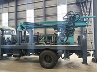 Foreuse de puits d'eau sur camion 350M 300M, machine de forage de puits