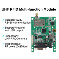 Módulo RFID UHF ISO18000-6C 860-960Mhz, Módulo Lector con Salida Wiegand USB, Interfaz RS232 RS485, Módulo Lector RFID UHF