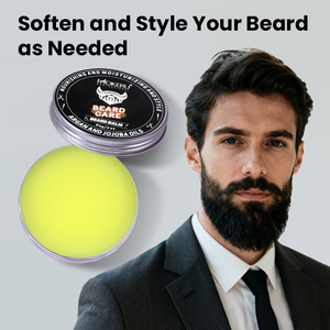 Pommade organique MOKERU pour hommes, cire hydratante pour cheveux bouclés, baume naturel pour <span class=keywords><strong>barbe</strong></span>, 60g, OEM/ODM - Product Image 3