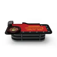 YH 110 بوصة الصين مصنع محظوظ الأحمر إلكتروني لعبة البوكر القمار الجدول كازينو المهنية عجلة الروليت الجدول