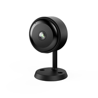 Kamera Keamanan Mini Kompak Acmell 1080P Sensor CMOS WiFi H.264 dengan Deteksi Gerakan dan Penglihatan Malam untuk Penyimpanan
