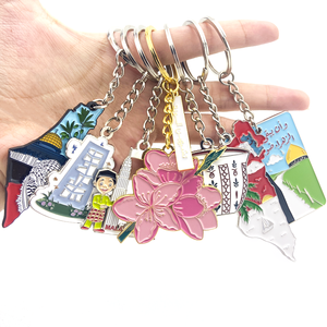 Llavero de recuerdo de alta calidad, logotipo personalizado, esmalte duro, diseño de perro bonito personalizado, llaveros de <span class=keywords><strong>Metal</strong></span>, llaveros - Product Image 4