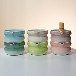 للبيع بالجملة علبة طقم خفق خفق خشب الماتشا أدوات شاي الماتشا التقليدية تشمل خزف أوعية خزف صينية خفق - Product Image 5