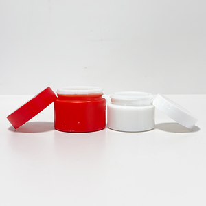 Frosted Glass Jars 80ml/100ml Skin Care Facial Cream Jar with Plastic Screw Cap for <b>Moisturizer</b> & Body Butter (Custom Logo) - Product Image 4