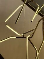 Lámpara de Araña LED Moderna de Lujo para Vestíbulo de Hotel, Villa, Techo Alto, Personalizable, Iluminación Artística
