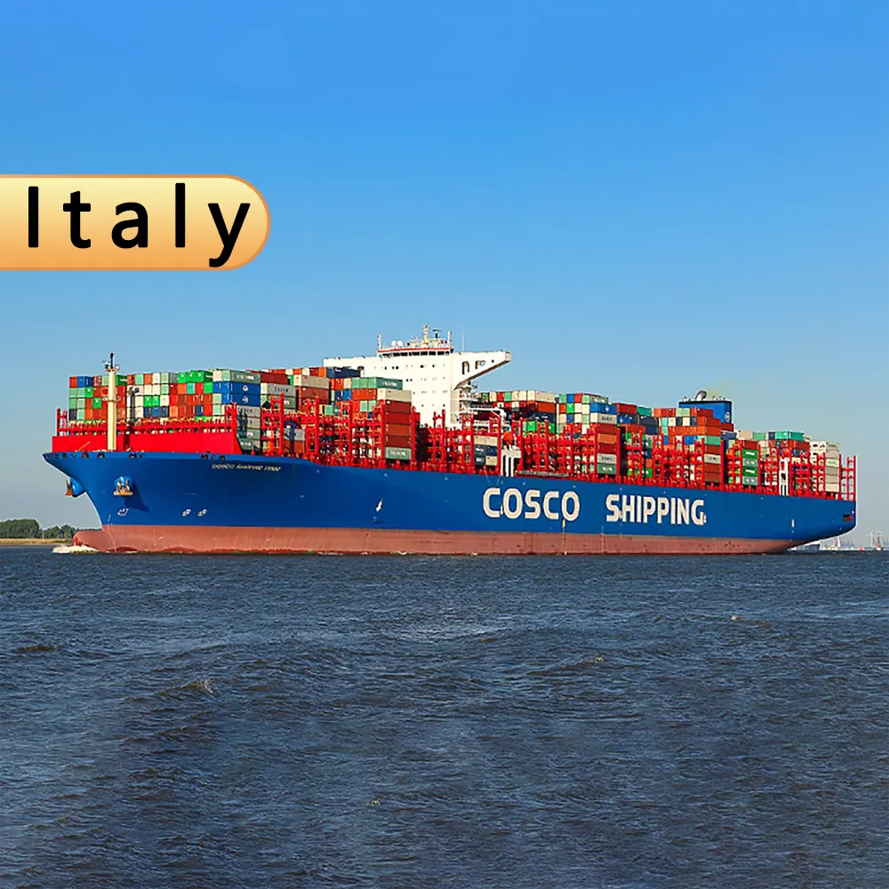 Agente de transporte marítimo para Itália