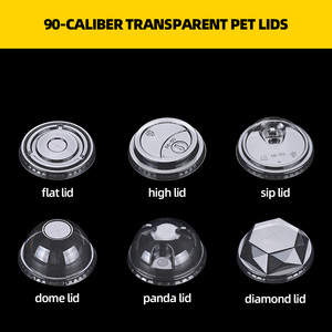 Ly trà sữa, ly sinh tố, ly nước chanh, ly soda, ly nước ép, ly đồ uống dùng một lần bằng nhựa PP cho trà sữa - Product Image 4