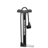 Pompe à air pour vélo ROCKBROS 120 Psi, pompe à main portable en alliage d'aluminium pour VTT et vélo de route