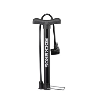 <span class=keywords><strong>Pompe</strong></span> à air pour vélo ROCKBROS 120 Psi, <span class=keywords><strong>pompe</strong></span> à main portable en alliage d'aluminium pour <span class=keywords><strong>VTT</strong></span> et vélo de route - Product Image 1