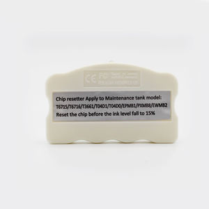 T3661 T6716 T04D1 Chip Resetter Reset Maintenance Ink Box Chip Chip pour <span class=keywords><strong>Epson</strong></span> L6168 L6178 L6198 L6170 L6190 L6191 L6171 <span class=keywords><strong>XP</strong></span> 8500 <span class=keywords><strong>8600</strong></span> - Product Image 1