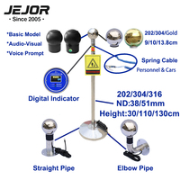 JEJOR ESD Poteau de décharge antistatique tactile antidéflagrant pour élimination des charges électrostatiques du corps humain