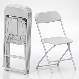 Custom Color Plastic Folding <strong>Chair</strong> Armless <strong>Outdoor</strong> <strong>Stackable</strong> Event Dining <strong>Chair</strong> for Wedding Party Hotel OEM - Product Image 1