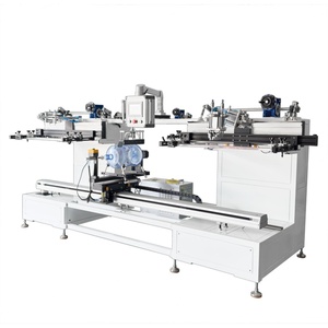 Système UVLED automatique haute efficacité bicolore, imprimante sérigraphique 2 postes, zone d'impression maximale 400x600mm, état neuf pour - Product Image 3