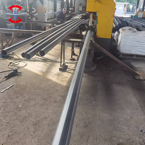 Su misura per esterni ottagonale rotonda tonda calda zincata elettrica solare lampione a palo in acciaio conico prezzo - Product Image 3