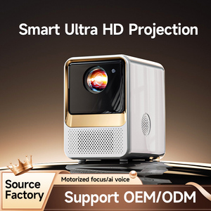 Toptan elektrik odak 720p çözünürlük Android11 projektör açık ofis HD projektör ev sineması projektörü - Product Image 5
