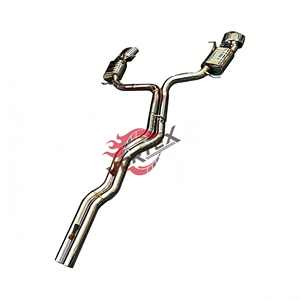 Échappement Catback Vortex en Acier Inoxydable 304 avec Valve pour Audi RS6 RS7 C8 4.0T V8 2019-2025, Contrôle à Distance, Quatre Sorties - Product Image 3