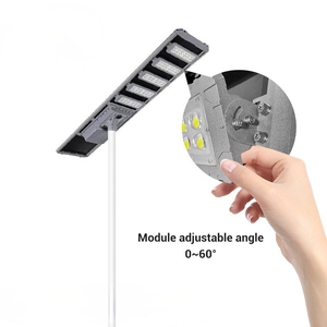 Joinshare 铝制 <span class=keywords><strong>LED</strong></span> 运动感应器 IP65 太阳能路灯 锂电池 140 光束角 2700-6500K 色温 CRI 80 3 年保修 - Product Image 3