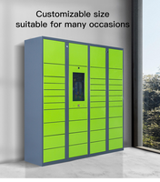 Casier à colis Intelligent en libre-service 24 h, armoire de livraison, casier de plage non touché