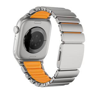 Bracelet de montre en métal titane avec boucle magnétique pour <span class=keywords><strong>Apple</strong></span> <span class=keywords><strong>Watch</strong></span> 1 2 3 4 5 6 <span class=keywords><strong>7</strong></span> 8 9 10 11 SE Ultra 1 2 3 - Product Image 4