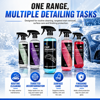 Nikeliang 500ml, Spray de Limpieza Rápida para Cuidado del Automóvil, Marca Privada, Fragancia Personalizada para Interior, Exterior, Ruedas y Neumáticos