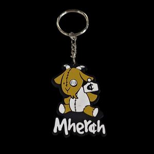 Design 2024 New OEM Custom logo Simulation 3D Keychains Can Shape Key Holders to Give Mini Gifts with Letter Pvc Keychains - Product Image 6