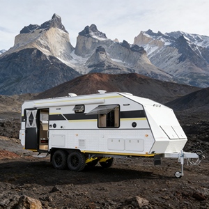 Vente chaude <span class=keywords><strong>Prix</strong></span> d'usine Petite <span class=keywords><strong>caravane</strong></span> de camping pour 2 personnes Mini pour le camping en famille Voyage - Product Image 1