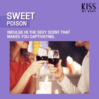 Perfume Corporal Kiss My Body Sweet P-o-i-s-o-n 88ml, Aroma Sexy que te Hace Cautivadora como la Reina de la Sensualidad - Product Image 2