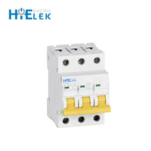 Wholesale 63 Amp MCB Low Voltage Miniature Switch Miniature Circuit Breaker 3 Phase Mcb With CB Test Report