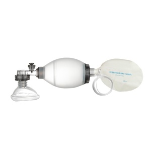 Set tas Resuscitator silikon masker katup oksigen anak dengan Manometer - Product Image 1
