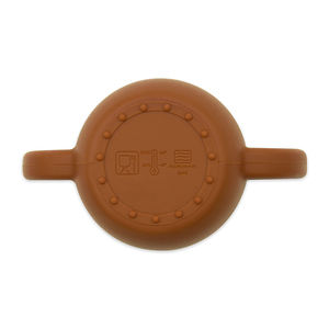 Botella de leche de silicona de alta calidad para entrenamiento de bebés, apta para lavavajillas y microondas, con dos asas, paja y tapa, 100% - Product Image 4