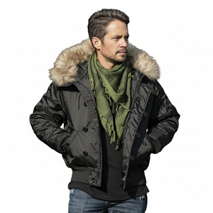 Chaqueta Táctica S.archon N2B Resistente al Frío Polar para Hombre, Otoño/Invierno, Cálida, Corta, con Capucha, Gruesa, para Exteriores - Product Image 6