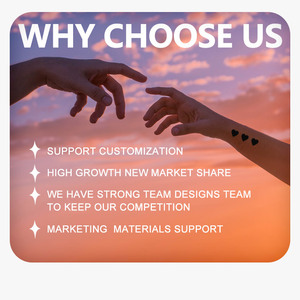 ลายสักชั่วคราวแบบใหม่สำหรับผู้ชาย ออกแบบเองได้ พิมพ์ลายศิลปะของคุณเอง ศิลปะบนร่างกาย กึ่งถาวร กันน้ำ สติ๊กเกอร์สักชั่วคราว - Product Image 4