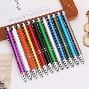 High Quality Custom Logo Aluminum Metal Ballpoint <b>Pens</b> Luxury Gel for Stylus for Advertising Design Gift - Product Image 1