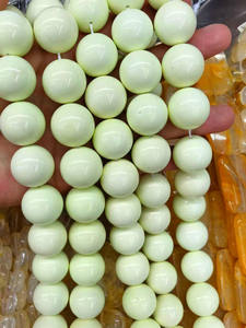 Pierre précieuse naturelle 20MM <span class=keywords><strong>Madagascar</strong></span> Quartz rose Agate blanche Agate de feu Dragon sang Jade pierre de citron perles de pierre en vrac - Product Image 6