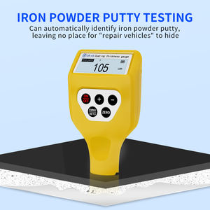 Medidor de Espesor de Pintura <span class=keywords><strong>DR</strong></span>-A5, Apto para Recubrimientos Metálicos/No Metálicos, Herramienta de Medición para Detallado Automotriz con Almacenamiento de Datos - Product Image 5