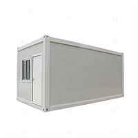 Maison conteneur modulaire préfabriquée de luxe pliable avec panneaux sandwich, assemblage rapide, taille personnalisable