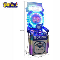 Machine d'arcade de boxe Yuedong YD105 en métal, à monnayeur, avec support anglais, alimentation 110/220V pour usage intérieur