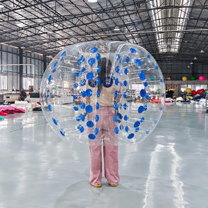 Ballon de collision gonflable personnalisé en usine, haute qualité, PVC/TPU transparent - Product Image 5